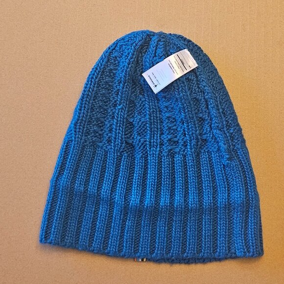 Smartwool beanie merino wool/acrylic blend bright blue - Picture 4 of 6